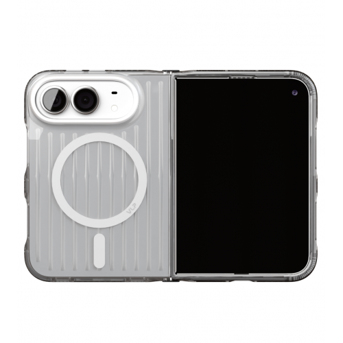 Чехол защитный Pulse Case с MagSafe для iPhone Duo, серебристый